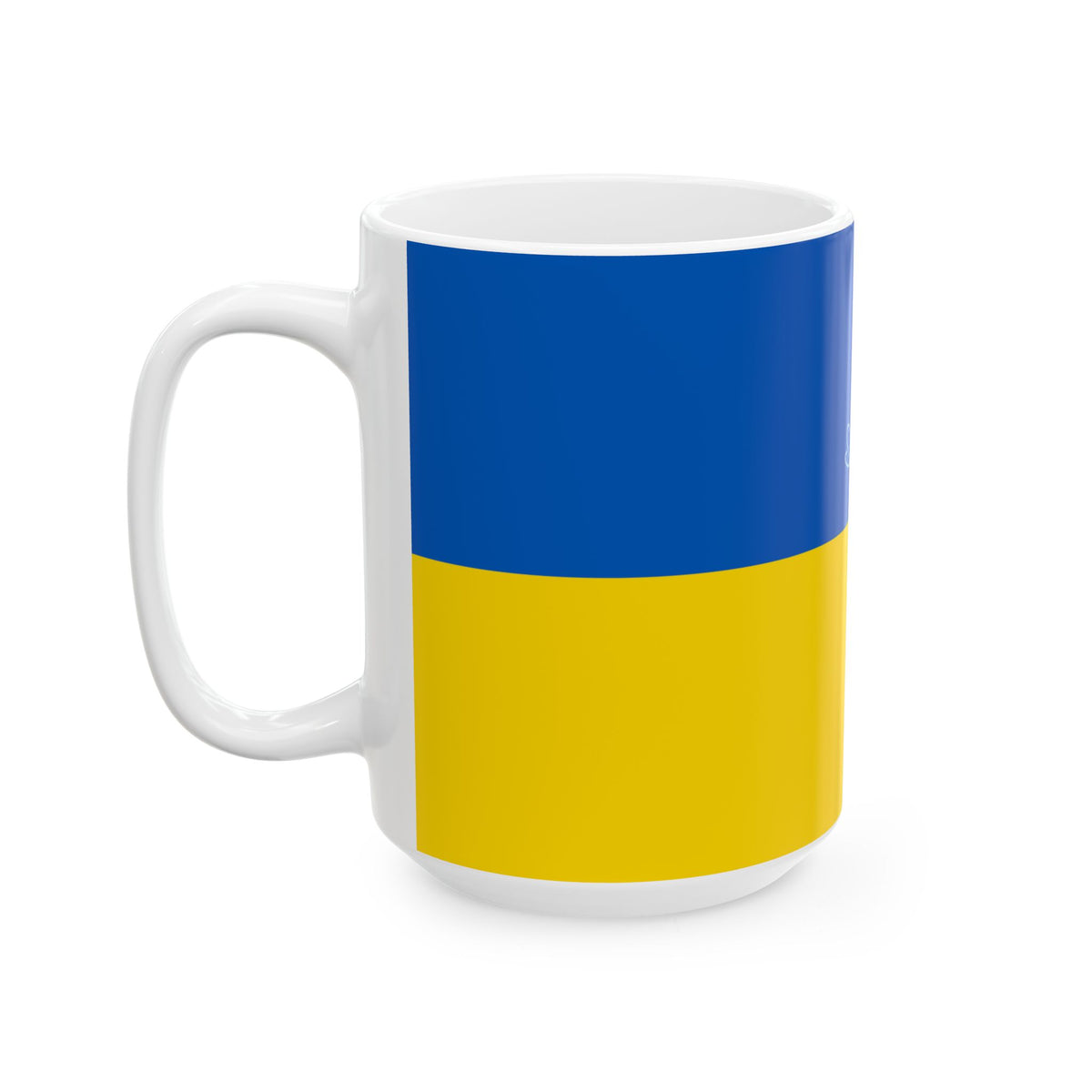 Ukraine Custom Signature Mug, Personalized Heritage Coffee Cup, Tea Mug, Signature Handwritten Ukraine Flag Ceramic Gift - Proud & Loyal