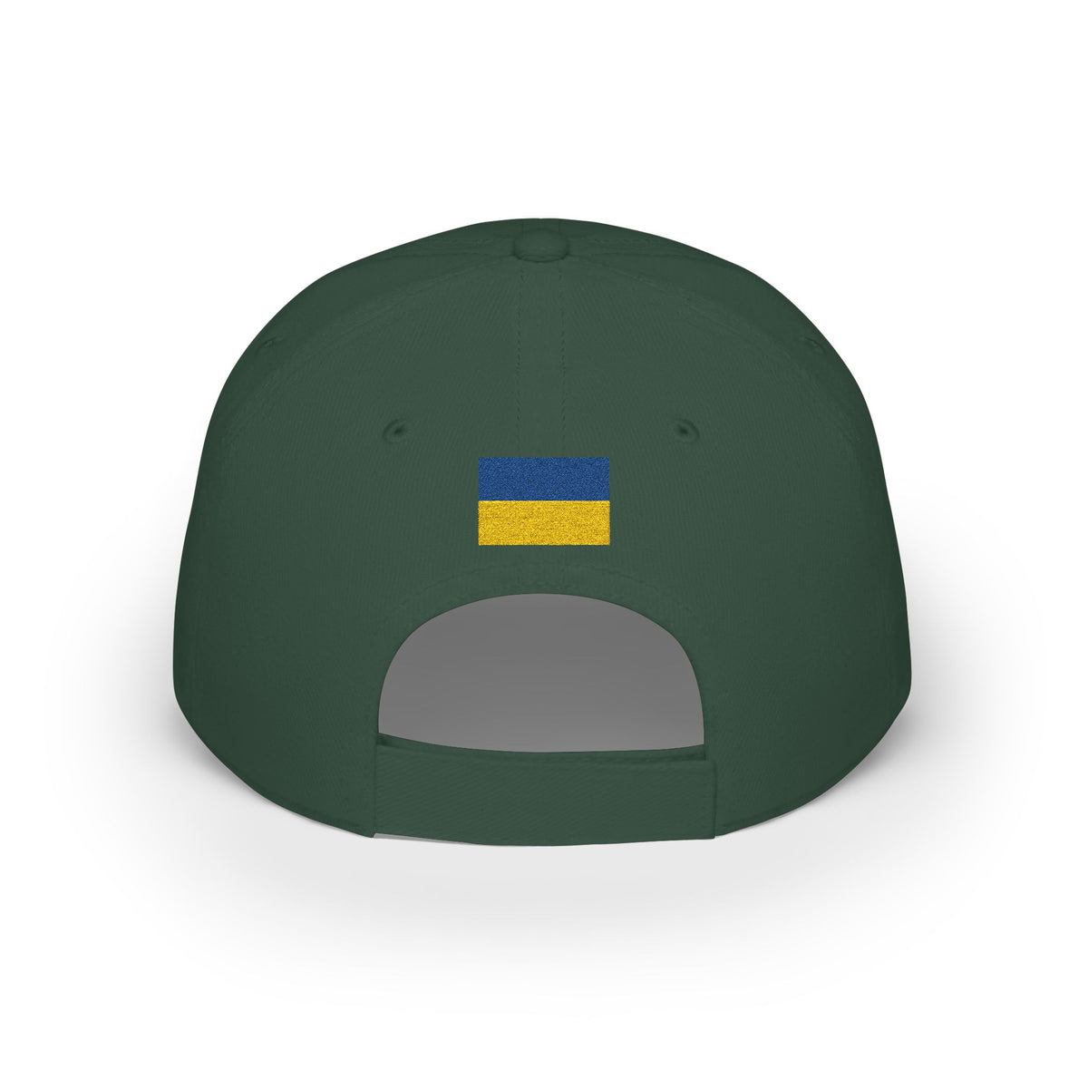 Ukraine Embroidered Cap, Ukraine Flag Hat, Patriotic Baseball Cap, Ukrainian Pride Cotton Hat, Unisex Gift, Low Profile Cotton Cap - Proud & Loyal