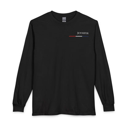 Jennifer Personalized Name Long Sleeve T-Shirt