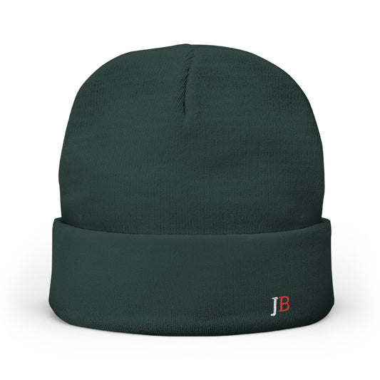Italy Mexico Flag Colors Embroidered Beanie, Heritage Colors Cotton Blend Knit Hat, Cultural Pride Gift Green White Red Hat
