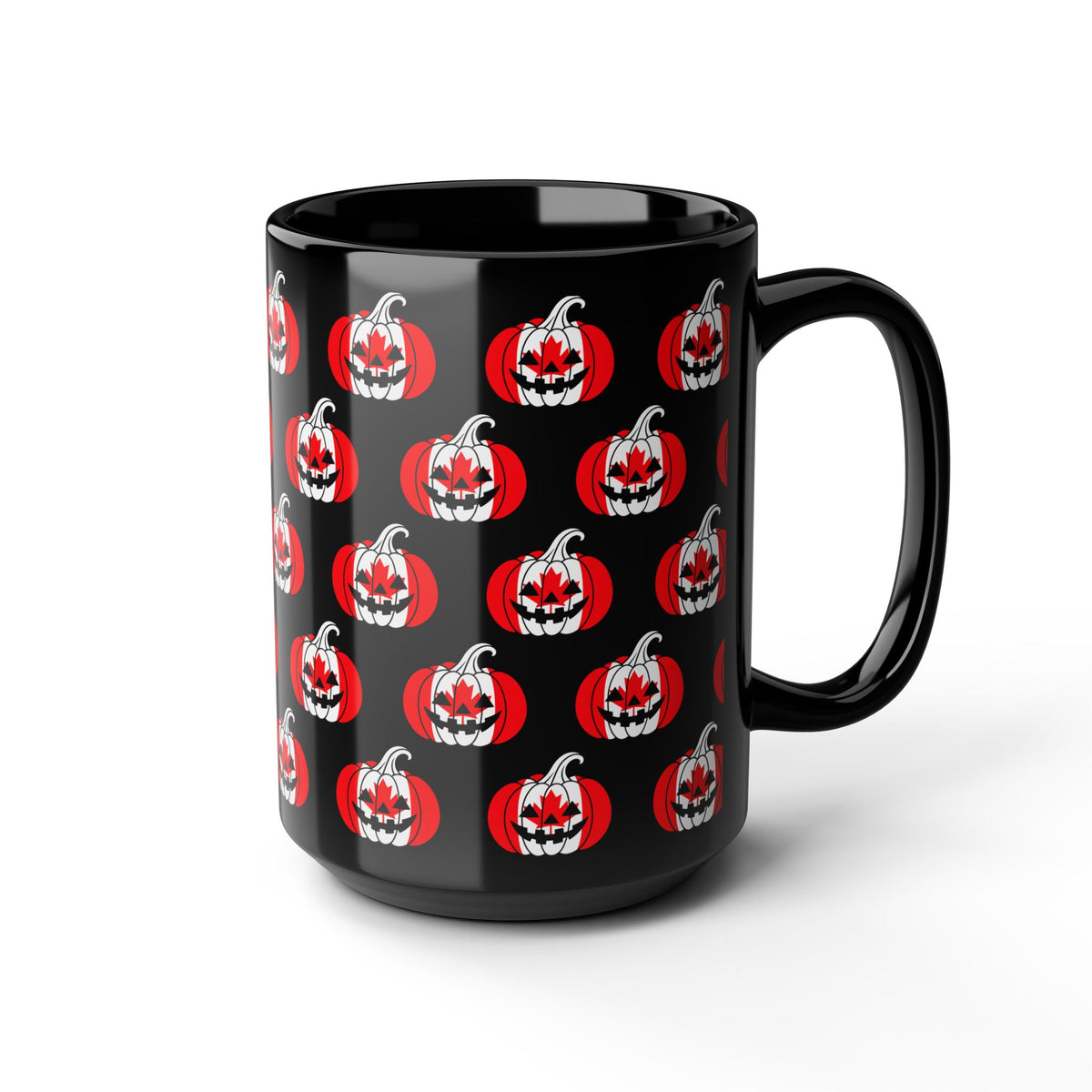 Limited Edition Jack O Lantern Canadian Flag Mug