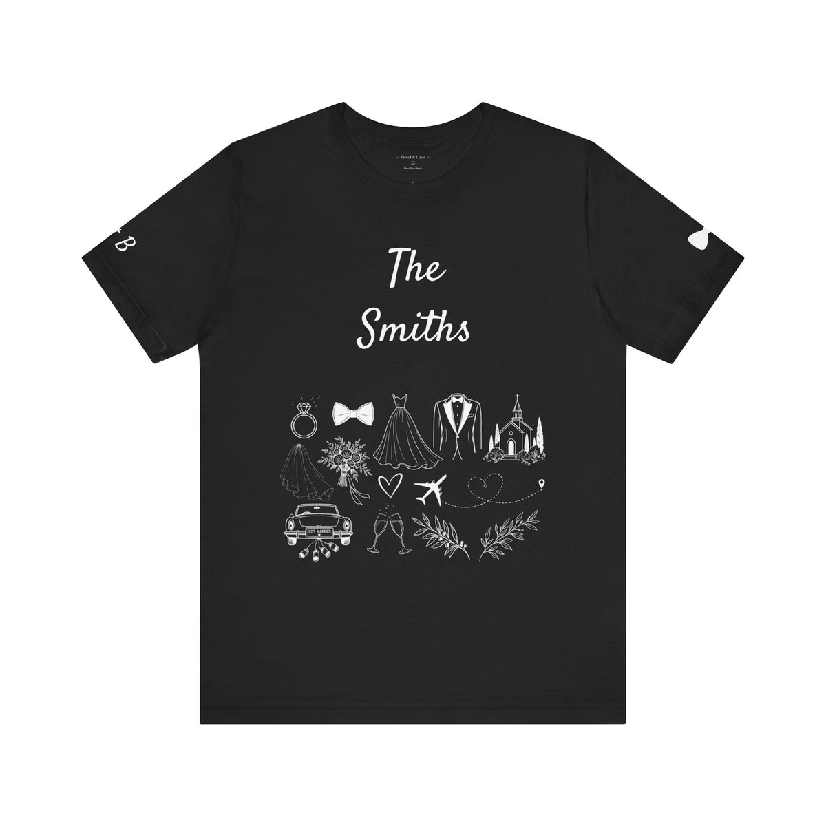 Personalized Groom Destination Wedding T-Shirt, Black Mr and Mrs Shirt, Custom Wedding Date and Location Tee, Honeymoon Gift for Husband