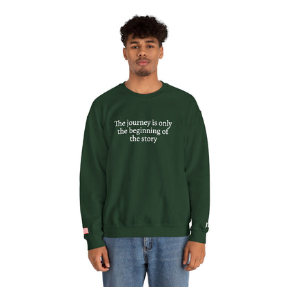 Choose Your Country Embroidered Sweatshirt, Personalized Travel Crewneck, Custom Initials, Country Flag Sleeve, Heritage Gift