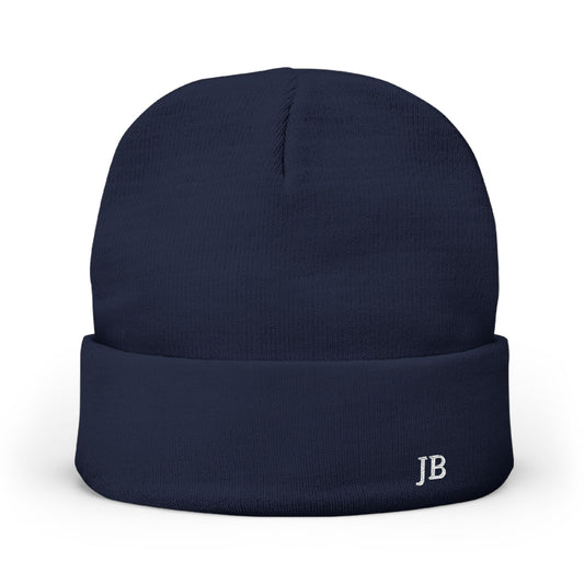 Personalized Scotland Finland Greece Israel Heritage Knit Beanie – Embroidered Initials, Cotton Blend