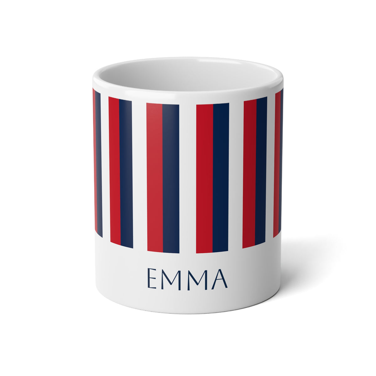 Personalized France Flag 20 oz Mug