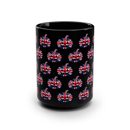 Limited Edition Union Jack Pumpkin Jack-o'-Lantern Mug | Halloween Pumpkin Mug