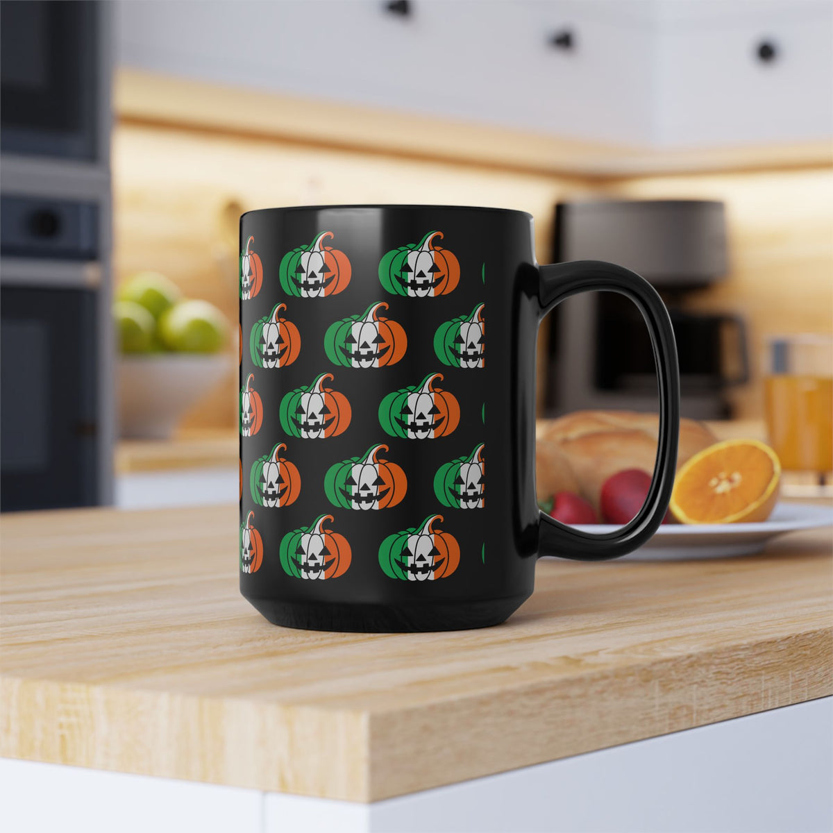 Limited Edition Ireland Irish Jack-O'-Lantern Mug | Halloween Pumpkin Coffee Cup