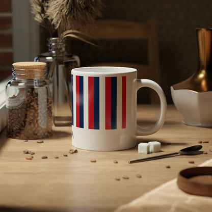 Personalized France Flag 20 oz Mug