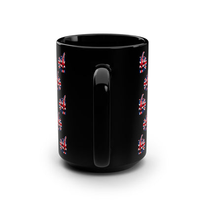 Limited Edition Union Jack Pumpkin Jack-o'-Lantern Mug | Halloween Pumpkin Mug