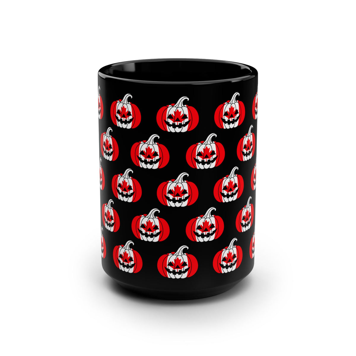 Limited Edition Jack O Lantern Canadian Flag Mug