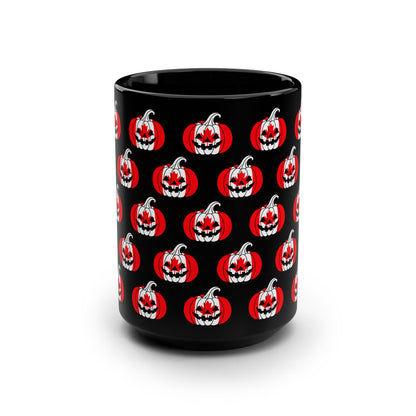 Limited Edition Jack O Lantern Canadian Flag Mug