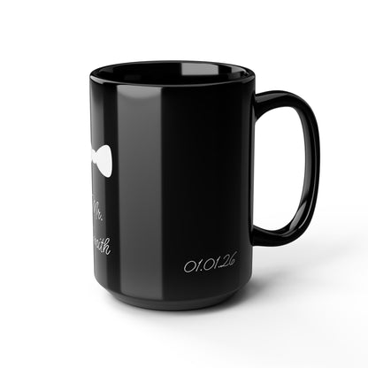 Black Mug, 15oz