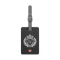 Personalized Canadian Flag Luggage Tag - Heraldic Crest & Initial | Canada Heritage Travel Accessory