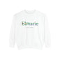 Personalized South Africa Flag Name Sweatshirt, Custom South African Heritage Crewneck, Garment Dyed Cotton Sweatshirt, Heritage Gift