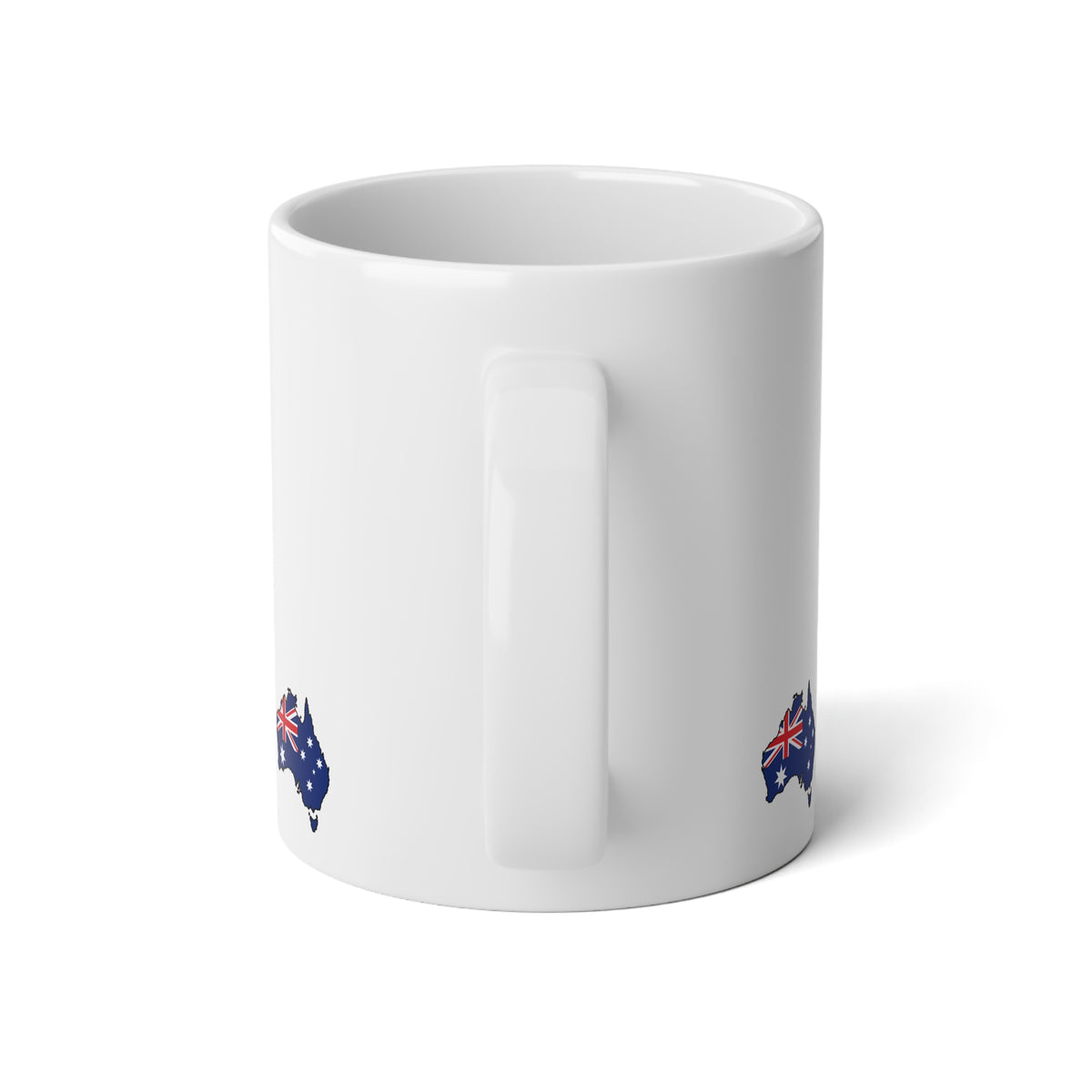 Personalized Australia Flag Name Mug, Custom Australian Heritage Coffee Cup, 20oz Ceramic Mug, Aussie Gift, Australian Pride Gift