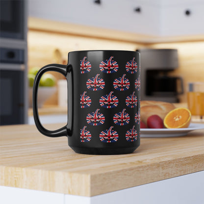 Limited Edition Union Jack Pumpkin Jack-o'-Lantern Mug | Halloween Pumpkin Mug