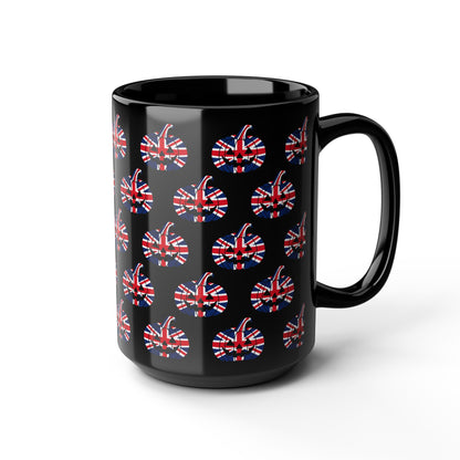 Limited Edition Union Jack Pumpkin Jack-o'-Lantern Mug | Halloween Pumpkin Mug