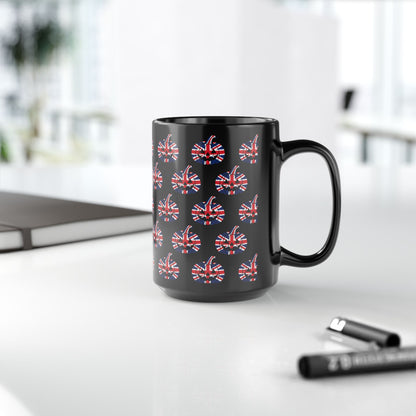 Limited Edition Union Jack Pumpkin Jack-o'-Lantern Mug | Halloween Pumpkin Mug