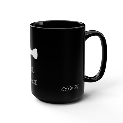 Black Mug, 15oz