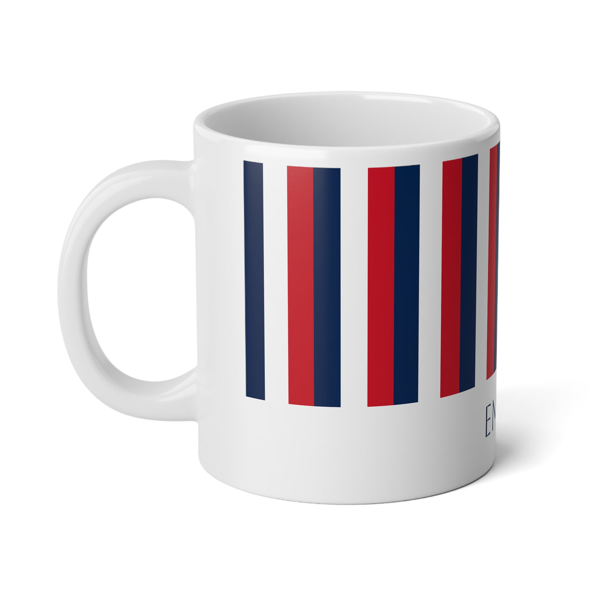 Personalized France Flag 20 oz Mug