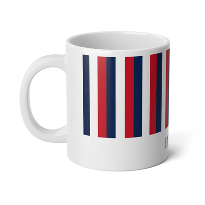 Personalized France Flag 20 oz Mug