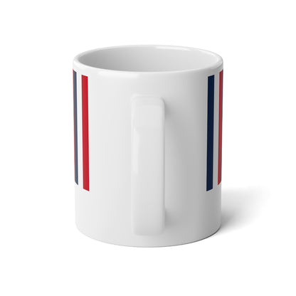 Personalized France Flag 20 oz Mug