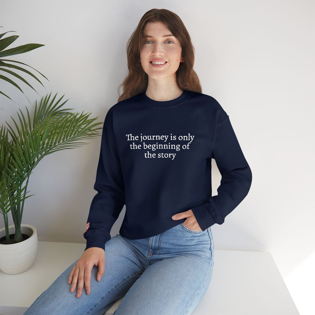 Choose Your Country Embroidered Sweatshirt, Personalized Travel Crewneck, Custom Initials, Country Flag Sleeve, Heritage Gift