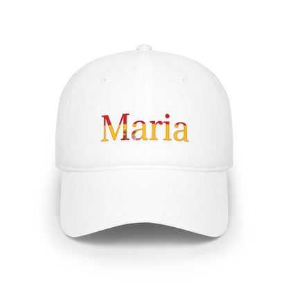 Personalized Spain Flag Name Low Profile Baseball Cap, Custom Spanish Heritage Dad Hat, Cotton Cap, Spanish Gift