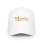 Personalized Spain Flag Name Low Profile Baseball Cap, Custom Spanish Heritage Dad Hat, Cotton Cap, Spanish Gift