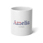 Personalized Australia Flag Name Mug, Custom Australian Heritage Coffee Cup, 20oz Ceramic Mug, Aussie Gift, Australian Pride Gift