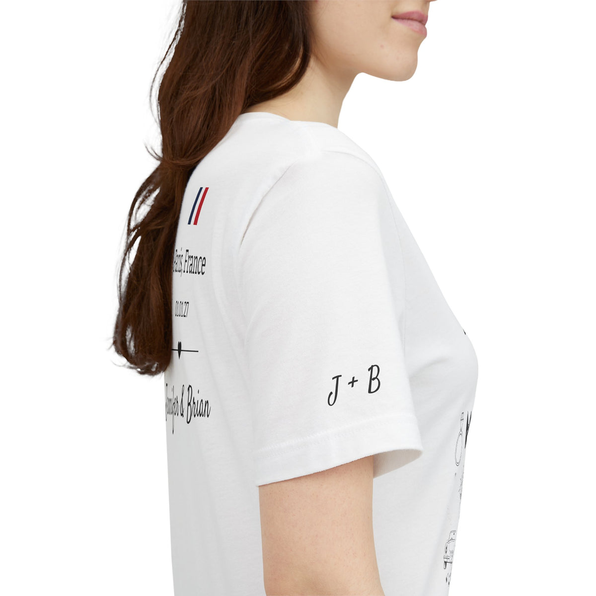 Personalized Destination Wedding T-Shirt, Custom Mr and Mrs Shirt, Wedding Location & Date Tee, Newlywed Honeymoon Gift, Couples Anniversary