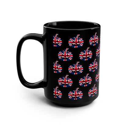 Limited Edition Union Jack Pumpkin Jack-o'-Lantern Mug | Halloween Pumpkin Mug