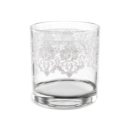 Personalized Destination Wedding Lace Rocks Glass, Custom Mrs Bridal Cocktail Glass, 10oz Wedding Tumbler, Bride Gift, Country Flag Keepsake