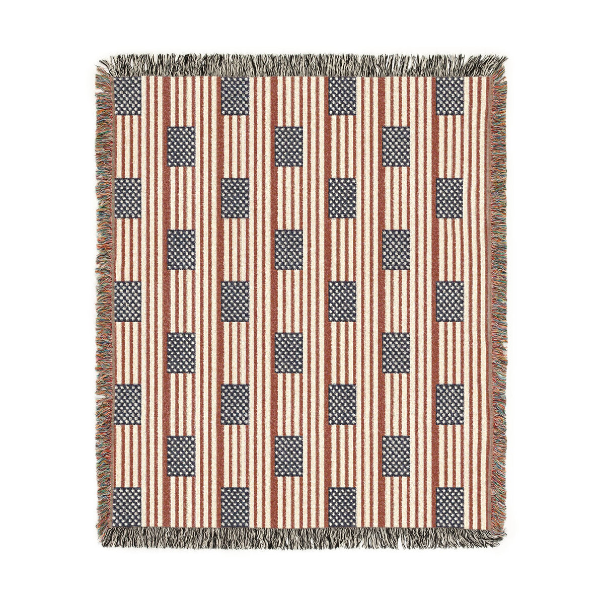 American Flag Woven Blanket – Patriotic Throw | Proud & Loyal - Proud & Loyal