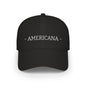 Americana Embroidered Cap, American Flag Hat, USA Patriotic Baseball Cap, American Pride Cotton Hat, Unisex Gift, Low Profile Cotton Cap - Proud & Loyal