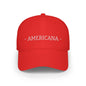 Americana Embroidered Cap, American Flag Hat, USA Patriotic Baseball Cap, American Pride Cotton Hat, Unisex Gift, Low Profile Cotton Cap - Proud & Loyal