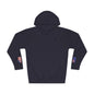 Australian American Flag Fleece Hoodie | Australia USA Dual Heritage Gift | Personalized Initials | Embroidered Sleeve Flags - Proud & Loyal