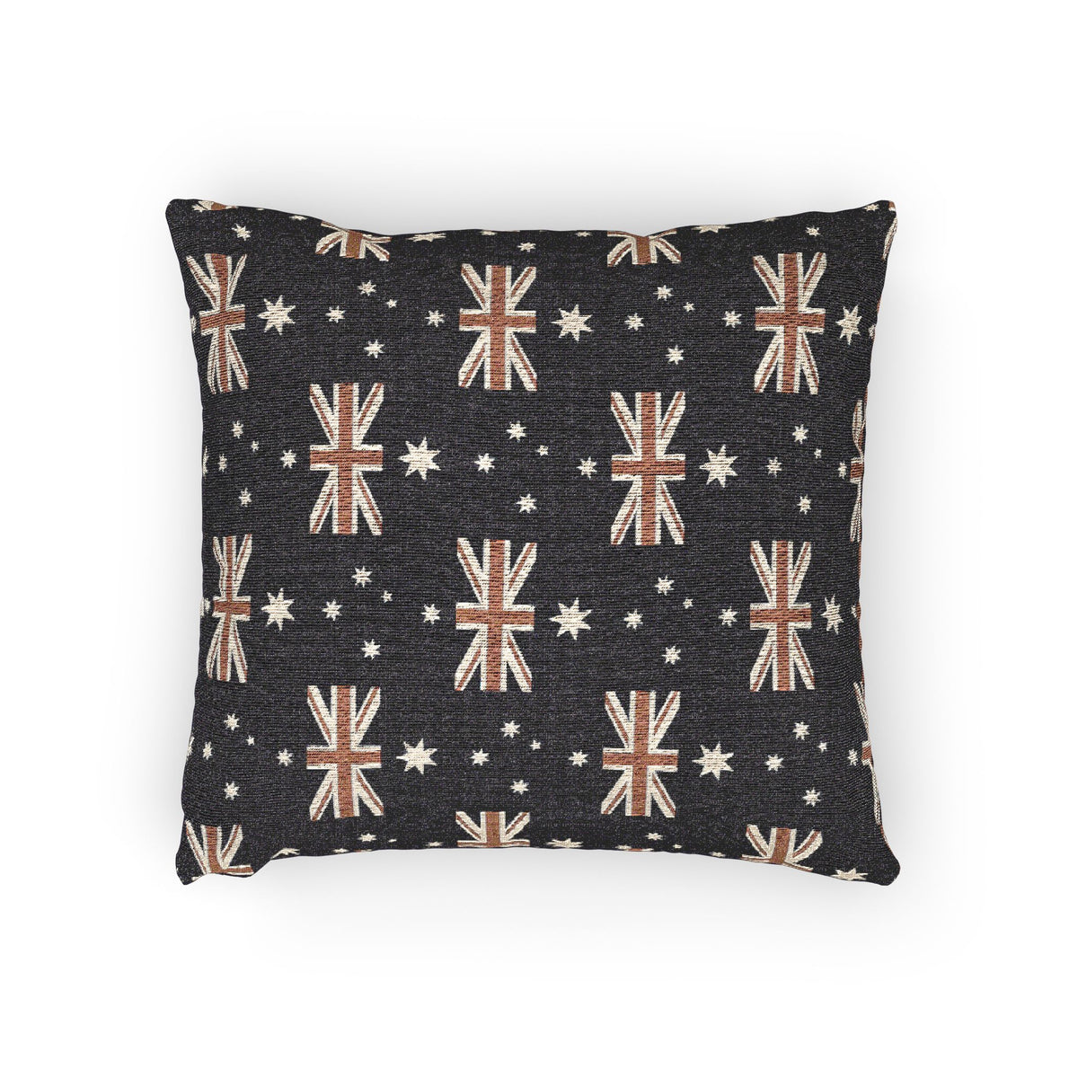 Australian Flag Pattern Woven Pillow | Australiana Home Decor - Proud & Loyal