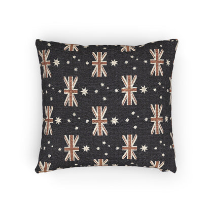 Australian Flag Pattern Woven Pillow | Australiana Home Decor - Proud & Loyal