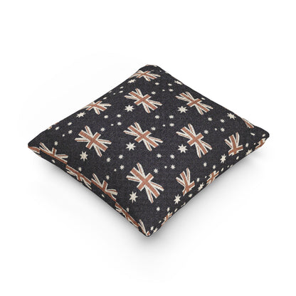 Australian Flag Pattern Woven Pillow | Australiana Home Decor - Proud & Loyal