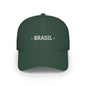 Brasil Embroidered Cap, Brazil Flag Hat, Patriotic Baseball Cap, Brazilian Pride Cotton Hat, Unisex Gift, Low Profile Cotton Cap - Proud & Loyal