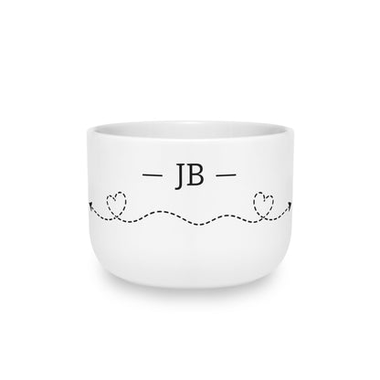 British American Personalized Mug, UK USA United Kingdom Britain Dual Heritage Travel Gift, Custom Initials, 25 oz Oversized Latte Mug Soup - Proud & Loyal