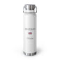 British Heritage Insulated Water Bottle, Copper Lined, Custom Thermos, UK United Kingdom British Flag Metal Travel Flask, Personalized Name - Proud & Loyal