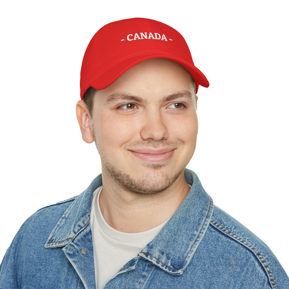 Canada Embroidered Cap, Canadian Flag Hat, Patriotic Baseball Cap, Canadian Pride Cotton Hat, Unisex Gift, Low Profile Cotton Cap - Proud & Loyal