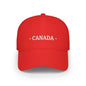 Canada Embroidered Cap, Canadian Flag Hat, Patriotic Baseball Cap, Canadian Pride Cotton Hat, Unisex Gift, Low Profile Cotton Cap - Proud & Loyal