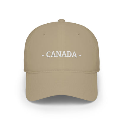 Canada Embroidered Cap, Canadian Flag Hat, Patriotic Baseball Cap, Canadian Pride Cotton Hat, Unisex Gift, Low Profile Cotton Cap - Proud & Loyal