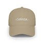 Canada Embroidered Cap, Canadian Flag Hat, Patriotic Baseball Cap, Canadian Pride Cotton Hat, Unisex Gift, Low Profile Cotton Cap - Proud & Loyal