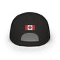 Canada Embroidered Cap, Canadian Flag Hat, Patriotic Baseball Cap, Canadian Pride Cotton Hat, Unisex Gift, Low Profile Cotton Cap - Proud & Loyal