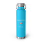 Canadian Heritage Insulated Water Bottle, Copper Lined, Custom Thermos, Canada Flag Metal Travel Flask, Personalized Name - Proud & Loyal