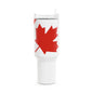 Canadian Maple Leaf Tumbler 40oz | Canada Flag Travel Mug - Proud & Loyal